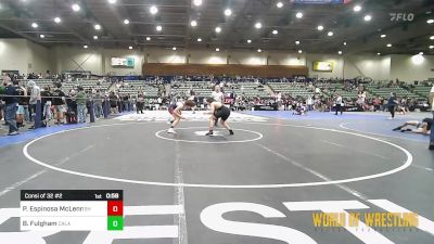 157 lbs Consi Of 32 #2 - Paolo Espinosa McLennan, Sherwood High School vs Bear Fulgham, Calaveras