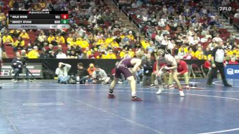 2A-150 lbs Semifinal - Nile Sinn, Williamsburg vs Mikey Ryan, Mount Vernon