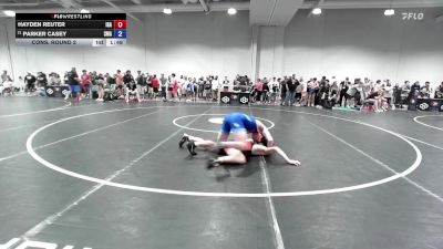 71 lbs Cons. Round 2 - Hayden Reuter, Interior Grappling Academy vs Parker Casey, Sebolt Wrestling Academy