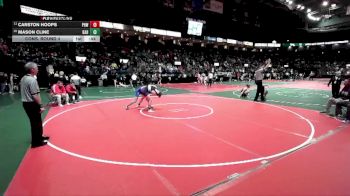146 lbs Cons. Round 4 - Mason Cline, BAB1 vs Carston Hoops, PHW3
