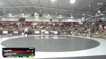 133 lbs Cons. Round 2 - RJ James, Lander vs Landon Evans, Thomas More