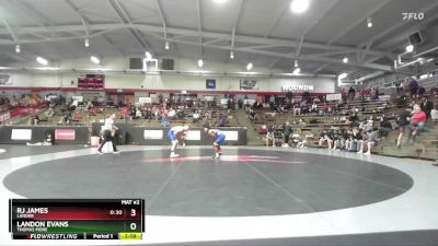133 lbs Cons. Round 2 - RJ James, Lander vs Landon Evans, Thomas More