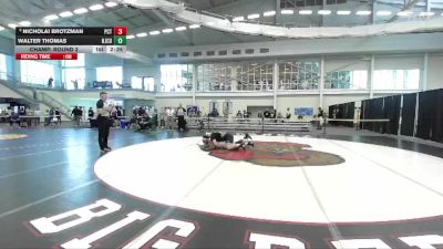 285 lbs Champ. Round 2 - Walter Thomas, New Jersey City University vs Nicholai Brotzman, Pennsylvania College Of Technology