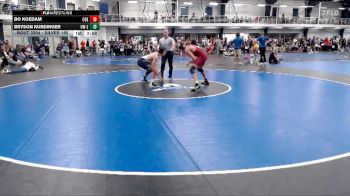 Silver 165 lbs Cons. Semi - Bo Koedam, Coe vs Bryson Kundinger, Wisconsin-Eau Claire