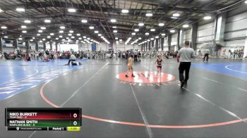 48 lbs Rd# 7- 10:45am Saturday Final Pool - Niko Burkett, Team Ohio vs Nathan Smith, Maryland BLACK