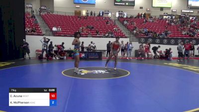 71 kg Cons 32 #1 - Christopher Acuna, Montana Disciples Wrestling Club vs Kingston McPherson, Askeo International Mat Club