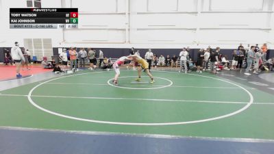 C-160 lbs Consi Of 4 - Toby Watson, NY vs Kai Johnson, WV