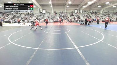 132 lbs Consi Of 32 #2 - Christian Davis, TN vs Matthew Silver, TN