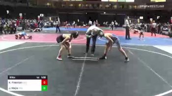 90 lbs Consolation - Kawika Freeman, Colts WC - SV vs Jullien Mejia, Pride WC