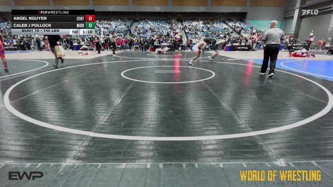 145 lbs Round Of 64 - Angel Nguyen, Central Catholic Wrestling Club vs ...