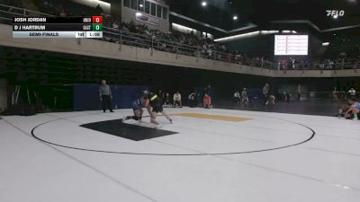 167 lbs Semifinal - Josh Jordan, Uniontown vs D J Hartrum, Easton