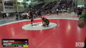 131 lbs Quarterfinal - Evalina Chavez, Highland vs Olivia Ortiz, Corona Del Mar