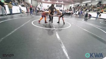 110-113 lbs Quarterfinal - Gunnar Jackson, Verdigris Youth Wrestling vs Wyatt Davis, Moodys Wrestling Club