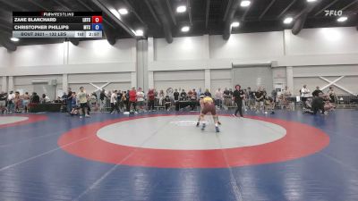 132 lbs Cons. Sub-quarters - Zane Blanchard, LRTC vs Christopher Phillips, Minion Training Center