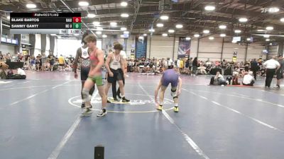 138 lbs Rr Rnd 2 - Blake Bartos, Ragin Raisins Catawba HS vs Sammy Gantt, NC United
