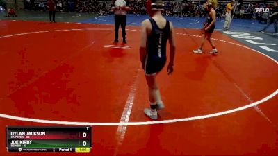 93 lbs Quarterfinals (8 Team) - Joe Kirby, Bemidji vs Dylan Jackson, St. Peter