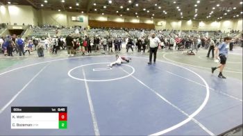 86 lbs Consolation - Keller Watt, North Montana Wrestling vs Cole Bozeman, Cyw