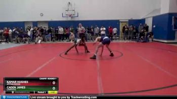 138 lbs Champ. Round 1 - Kamar Hughes, Appoquinimink vs Caden James, Lafayette