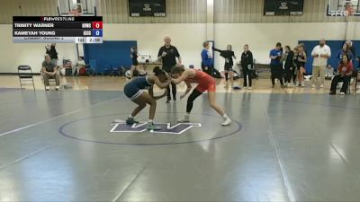 103 Open Champ. Round 2 - Kameyah Young, Iowa Central Community College vs Trinity Warner, GVWC