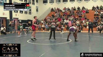 Boys-152 lbs Semifinal - Colin Smyth, Nick`s Knights vs Jonathan Roy, Wilson`s Wildcats