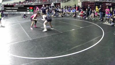 138 lbs Champ. Round 1 - Aubree Kring, FoxFit vs Yaneli Alvarez, Lincoln Girls Wrestling
