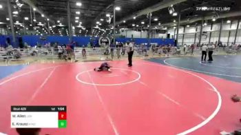 65 lbs Rr Rnd 3 - Wyler Allen, Lions Wrestling Academy vs Ethan Krausz, Aywc