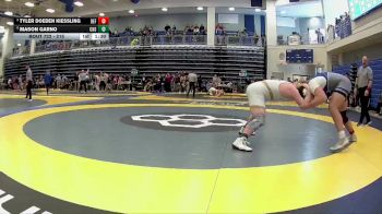 215 lbs Semifinal - Mason Garno, Columbian vs Tyler Doeden Kiessling, Defiance