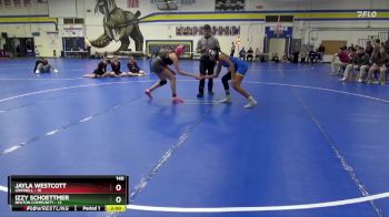 140 lbs Round 2 (8 Team) - Izzy Schoettmer, Benton Community vs Jayla Westcott, Grinnell