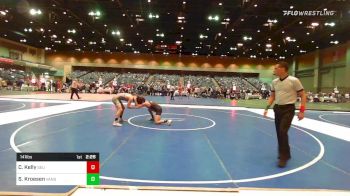 141 lbs Consi Of 16 #1 - Chris Kelly, Southeastern vs Steven Kroesen, Vanguard