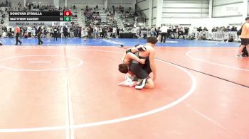 160 lbs Consi Of 8 #2 - Donovan Symalla, CO vs Matthew Kaiser, VA