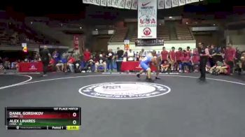 195 lbs Placement Matches (16 Team) - Daniil Gorshkov, SCVWA vs Alex Linares, CVWA