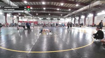 90 lbs Semis & Wb - Wes Shingler, Benton vs Dominick DeFilippis, Yale St