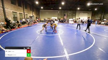 110 lbs Rr Rnd 4 - Mikaili Lee, Team Tulsa Wrestling Club vs Collin Moore, Wagoner Takedown Club