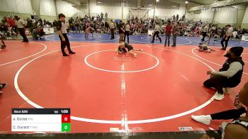 76 lbs Semifinal - Armond Goree, Pin-King All Stars vs Colton Durant, Team Tulsa Wrestling Club