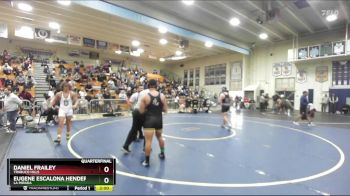 190 lbs Quarterfinal - Daniel Frailey, Trabuco Hills vs Eugene Escalona Henderson, La Mirada