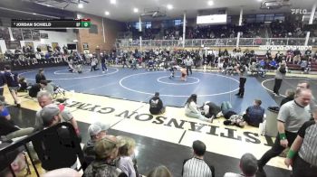 144 lbs Cons. Semi - Jordan Schield, Gonzaga Prep vs Hunter Arriaga, Flathead