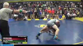 126 lbs 7th Place Match - Rylan Fahrer, Evergreen vs Victor Ford, Sylvania Northview