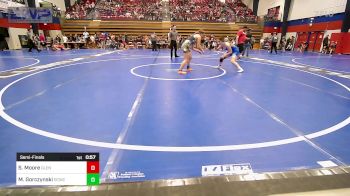 138 lbs Semifinal - Shyleigh Moore, Glenpool Warriors vs Macy Gorczynski, Dark Cloud Wrestling Club