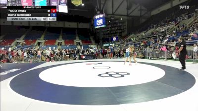 130 lbs Cons. Rd Of 32 - Sara Pauls, NY vs Olivia Gutierrez, ID