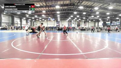 152 lbs Consi Of 32 #1 - Luke Ananea, PA vs Benjamin Foss, CT