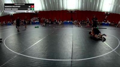 150 lbs Semis & Wb (16 Team) - Dominic Manno, Waunakee vs Dawson Pelletier, Savannah-Maysville A