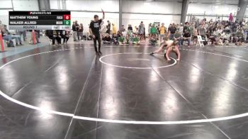 157-158 lbs Round 1 - Walker Allred, Moorcroft vs Matthew Young, Fort Collins