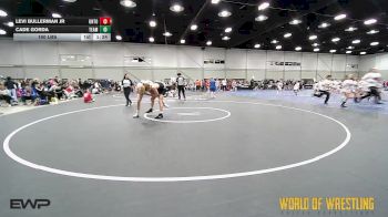 150 lbs 7th Place - Levi Bullerman Jr, Untouchables 14U MN vs Cade Gorda, Team Wyoming 14U