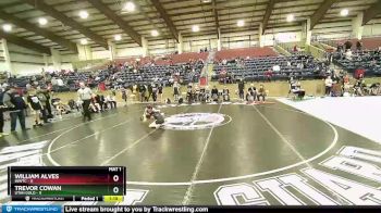 83 lbs Finals (2 Team) - William Alves, INWTC vs Trevor Cowan, Utah Gold
