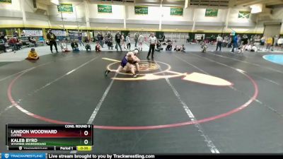 132 lbs Cons. Round 5 - Landon Woodward, Custer vs Kaleb Byrd, Wyoming Underground