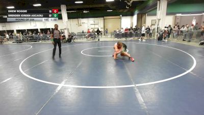 132 lbs Round Of 256 - Drew Roggie, VA vs Brenden Jorden Agcaoili, NV