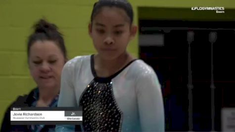 Jovie Richardson - Beam, Bluewater Gymnastics Club - 2019 Elite Canada - WAG