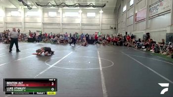 96 lbs Round 4 (8 Team) - Luke Stanley, ACES Of Diamonds vs Benton Alt, U2 Upstate Uprising