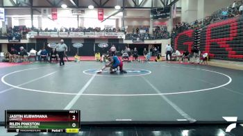 150 lbs Cons. Semi - Jasitin Kubwimana, Lafayette vs Rilen Pinkston, Highlands High School