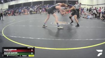 125 lbs Semifinal - Isaac Sheehan, K-Vegas Elite vs Kolton Hunter, Rosewood Wrestling Club